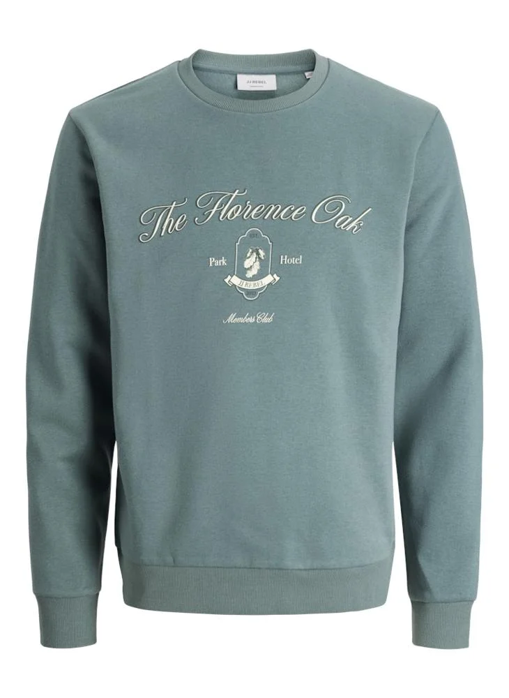 JJ Rebel Graphic Print Regular Fit Sweatshirt