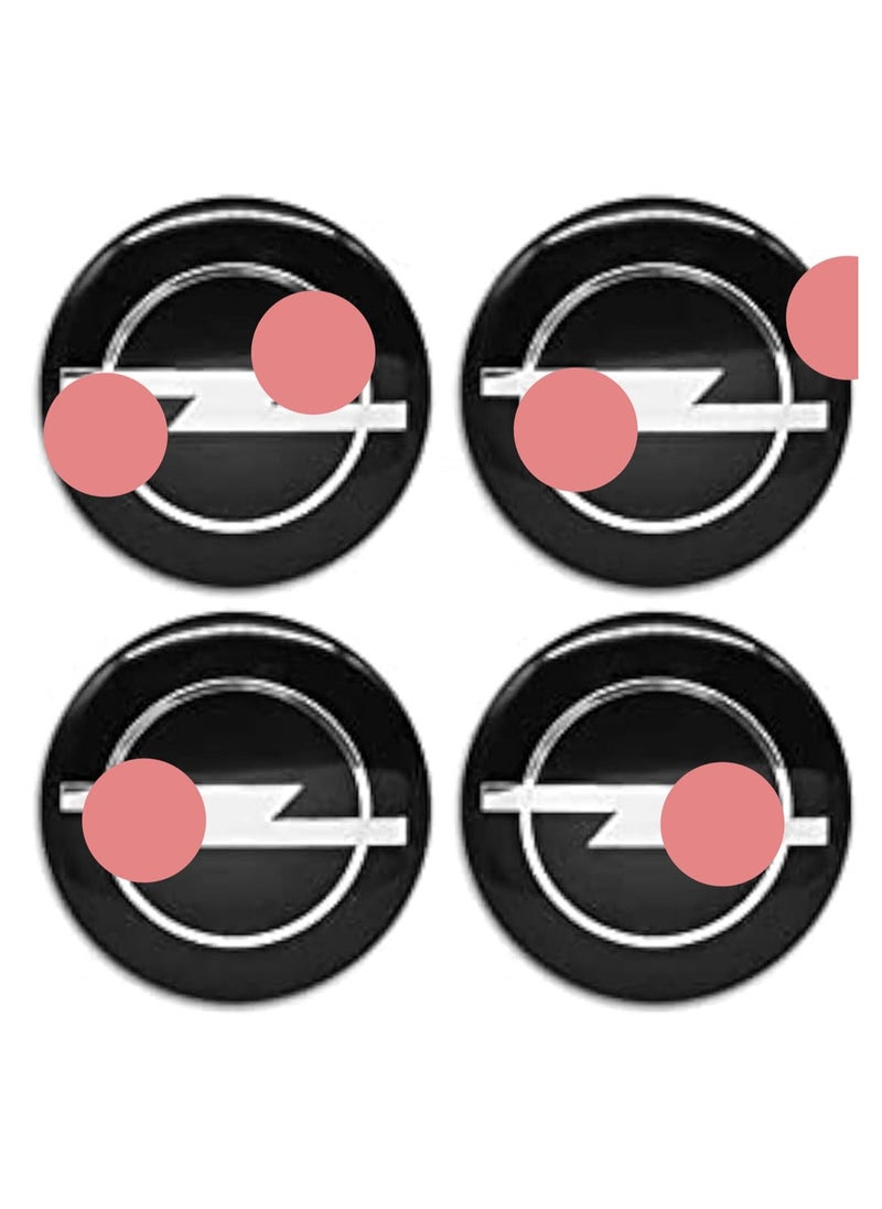 OPEL 4pcs 3D Adhesive Sticker Wheel Hub Cap for Opel Car // by EgyWolf 
