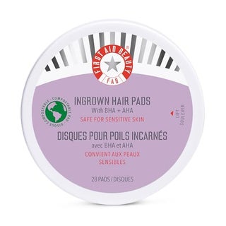 First Aid Beauty - Ingrown Hair Pads with BHA + AHA - Aftershave Treatment Pads to Help Prevent Razor Bumps for Men & Women - Exfoliate Underarms & Bikini Area - Compostable for Daily Use - 28 Pads - pzsku/Z4DAFD36E4D0503FC2579Z/45/1746217943/ed073ad4-d1d1-48db-84b7-f48740cf2027