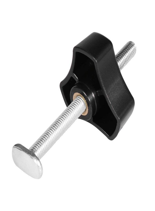 Lazmin T Track Clamp, M8 Thread T Track Hold Down Clamps, Aluminum Alloy Woodworking Tool for T Slot (T Screw+Knob Nut Only) - Image 4