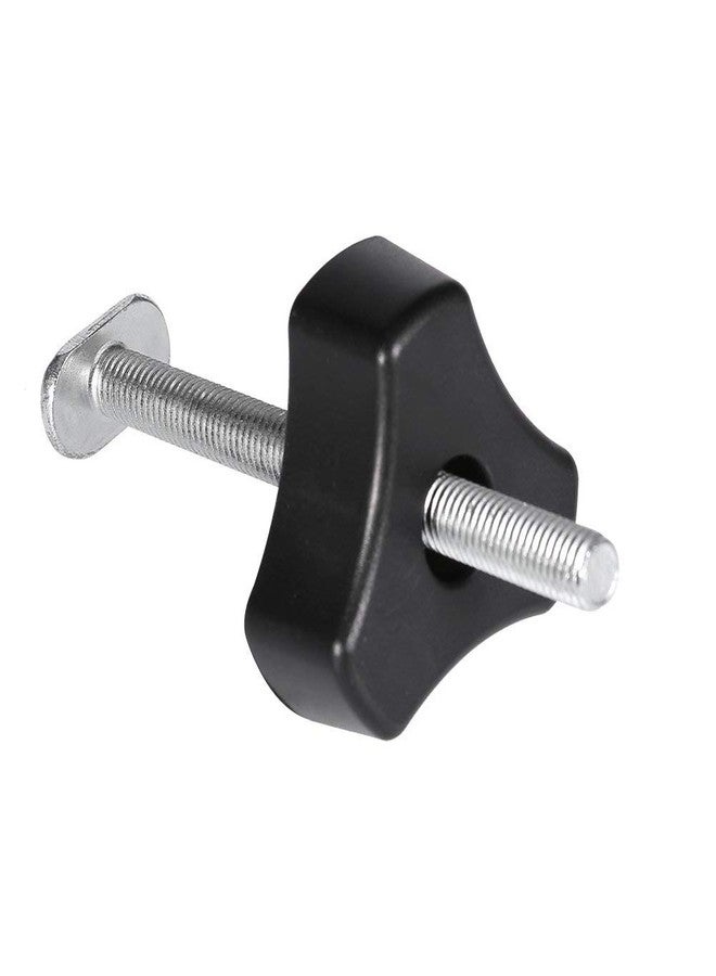 Lazmin T Track Clamp, M8 Thread T Track Hold Down Clamps, Aluminum Alloy Woodworking Tool for T Slot (T Screw+Knob Nut Only) - Image 3