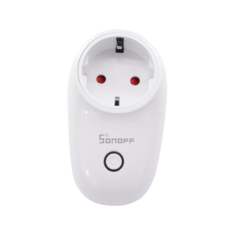Sonoff S26 Wi-Fi Smart Plug Socket Outlet Home Automation Time Timing Switch White - Image 1