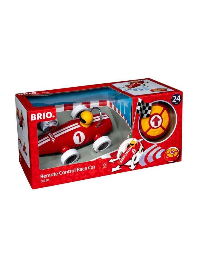 BRIO 30388 Remote Control Race Car - Interactive Racing Toy for Toddlers | Age Appropriate Design | High Impact-Resistant Plastic | Skill Development | Safety Assured - Image 1