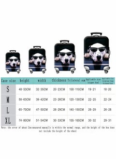 HomarKet Travel Luggage Cover Spandex Suitcase Protector Washable Baggage Covers  - Image 2
