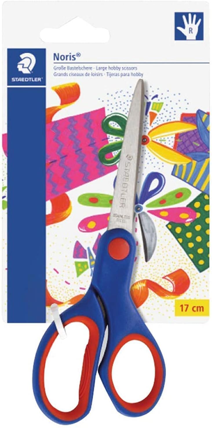 STAEDTLER Noris Large Hobby Scissors, 17 cm - Image 1