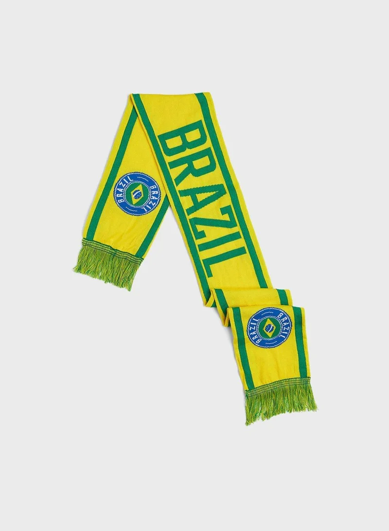 H&M Brazil Football Scarf