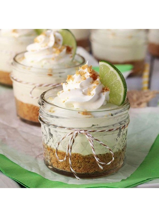 Ash & Roh® - Regular Mouth Mini Mason Jars with Lids, Glass Canning Jars Ideal for Food Storage, Jam, Body Butters, Wedding Favors, DIY Magnetic Spice [100 ml] (20) - Image 3