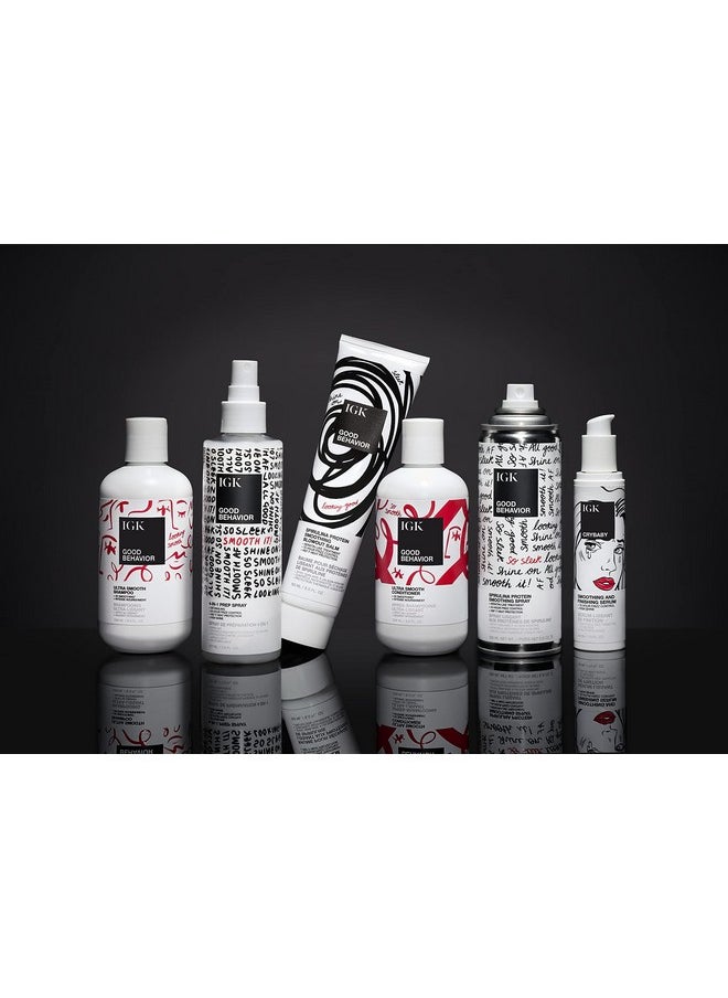 iGK Gk Good Behavior Ultra Smooth Conditioner ; Frizz Control + Hydrates + Shine ; Vegan + Cruelty Free ; 8 Oz  - Image 5