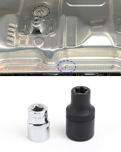 LIMBQS FiveTeeth Battery Cover Removal Socket Tool Compatible with Tesla Model Y 3 S X High Voltage Battery Disassembly Wrench Socket Fit for Tesla 10646900J 106468900 106468900 10646900J - Image 1
