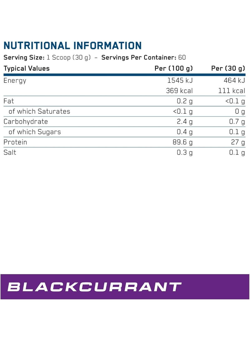 أبلايد نيوتريشن بروتين بيف إكس بي الصافي المُحلل - بنكهة الكشمش الأسود - (1.8 كجم) - Image 4