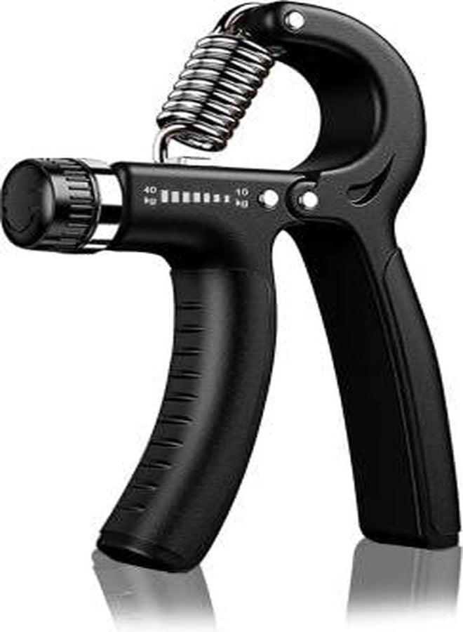 Shopeleven Hand Grip | Adjustable Resistance | Hand Gripper for Home & Gym Workouts | Perfect for Finger & Forearm Hand Exercises & Strength Building for Men & Women | Home & Gym Equipment (Black) - Image 1