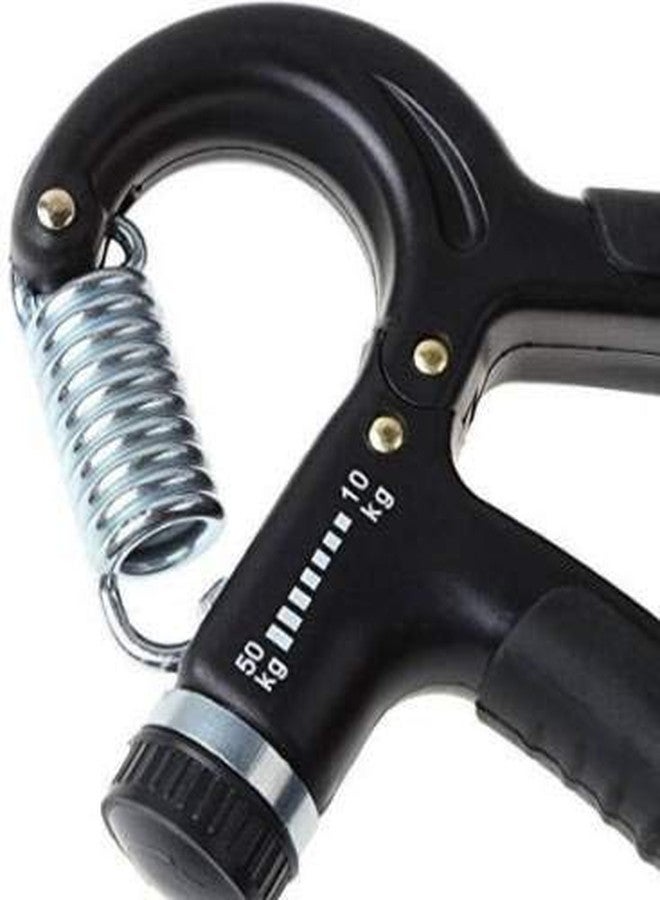 Shopeleven Hand Grip | Adjustable Resistance | Hand Gripper for Home & Gym Workouts | Perfect for Finger & Forearm Hand Exercises & Strength Building for Men & Women | Home & Gym Equipment (Black) - Image 4