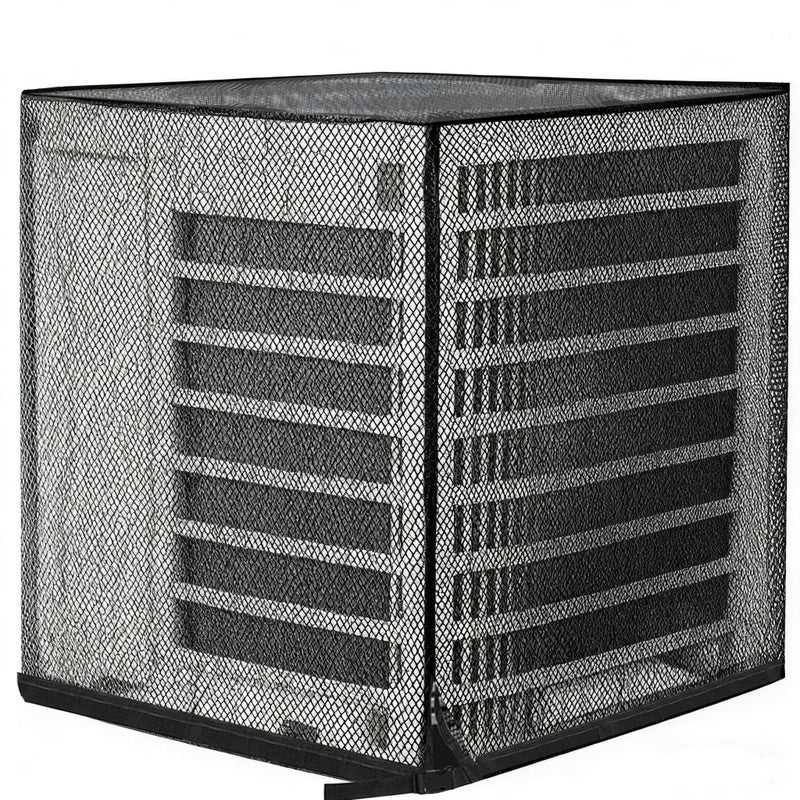HUAREW Outdoor Air Conditioner Cover Mesh AC Unit Cover Protects Mesh Top Air Conditioner Covers for All Seasons 315 x 315 x 354 - Image 2