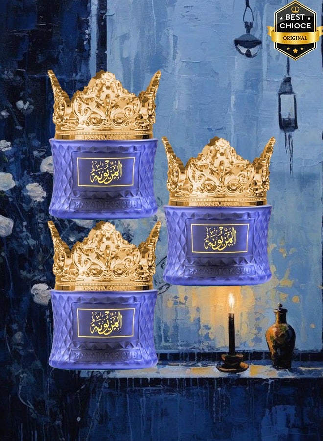 بانافع 3 قطع بخور عود معطر المازونة 35 جرام - Image 1