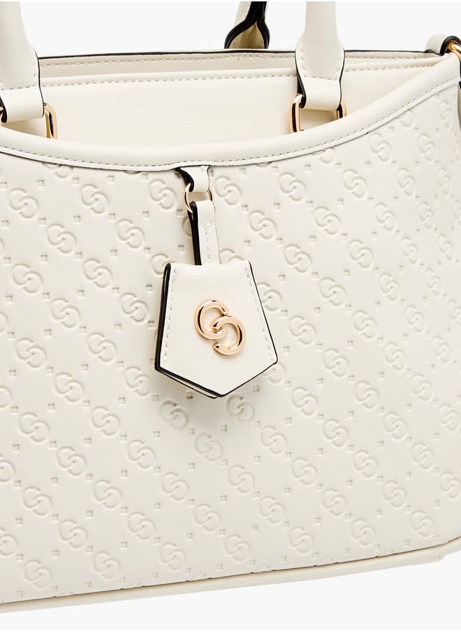 Celeste Womens Embossed Monogram Match Back  - Image 3