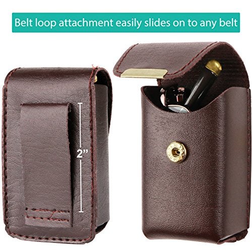 Success Eyewear Reading Glasses Set of 2 Fashion Folding Readers with Leather Cases Brown and Gunmetal Glasses for Reading for Men and Women Set of Gunmetal and Brown 2 - Image 3