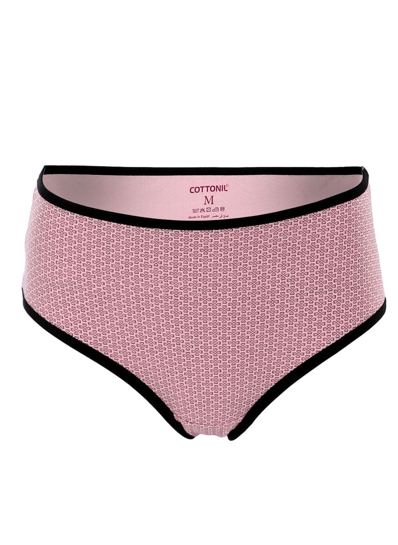 COTTONIL - Cottonila Set Of 3 Soft Patterned Midi Panties - Multicolours - Image 1