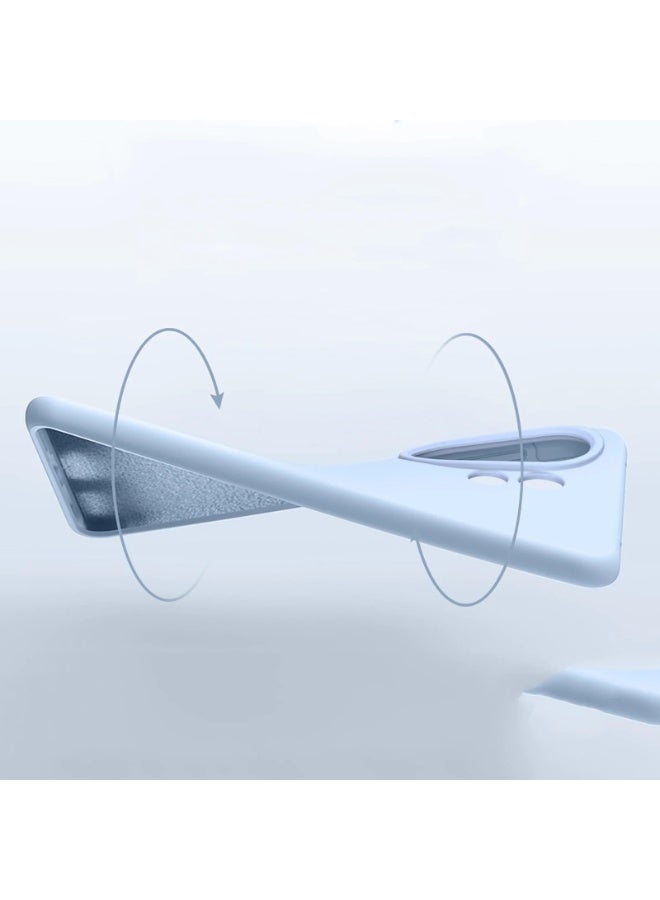 general Case Compatible with VIVO X200 FE 2025, Liquid Silicone Gel Rubber Bumper Case with Soft Microfiber Lining Cushion Slim Shockproof Anti-drop Cover - Image 4