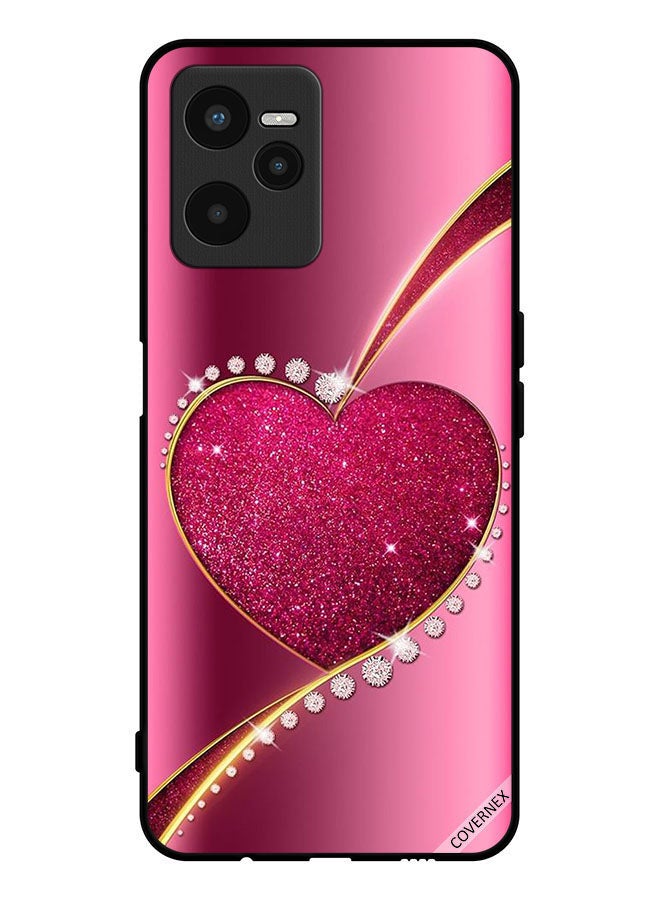 Covernex Protective Case Cover For Realme C35 Diamond Glitter Heart - Image 1