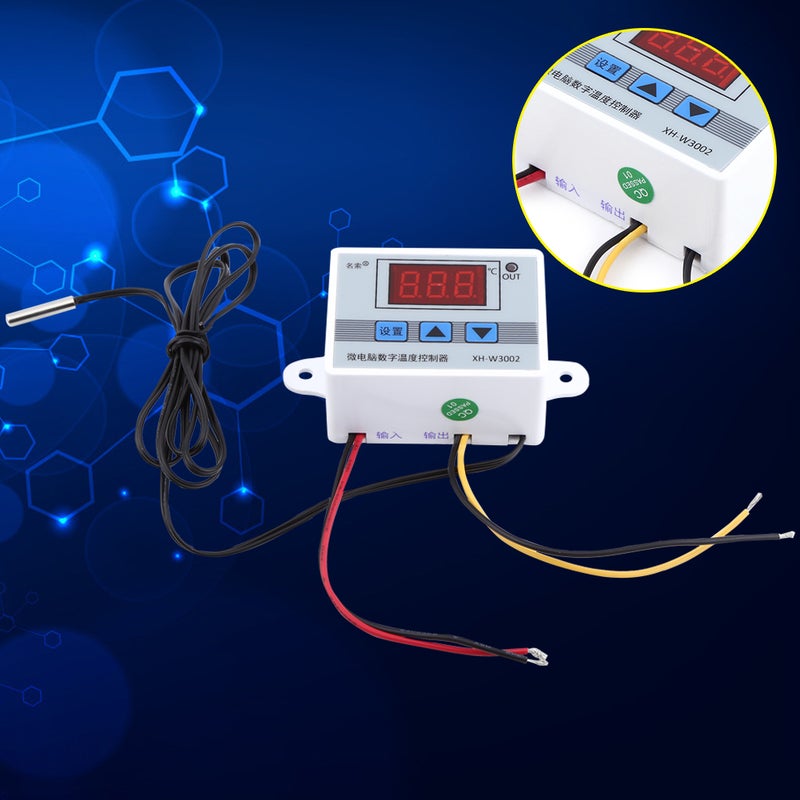 Thermostat Temperature Controller Control Switch Support Delay Start (AC220V) - Image 2