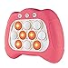 Intoypad Pop The Target Handheld Speed Push Game Machine A Fun Multiplayer Game for Family Sensory Fidget Toy Christmas Toys Gifts for 6 7 8 9 10 11 12 Years Old Kids Road Trip Car Games Kids Pink - Image 3