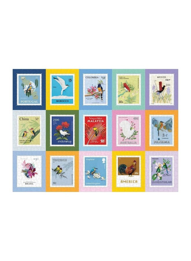 Galison Birds of the World 1000 Piece Puzzle - Image 2