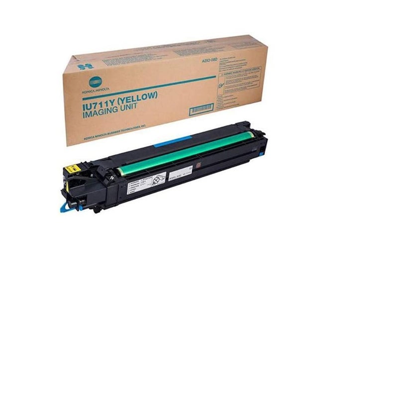 Minolta Genuine Konica Minolta A2X208D IU711Y Yellow Imaging Unit for C754 C654 C654e - Image 1