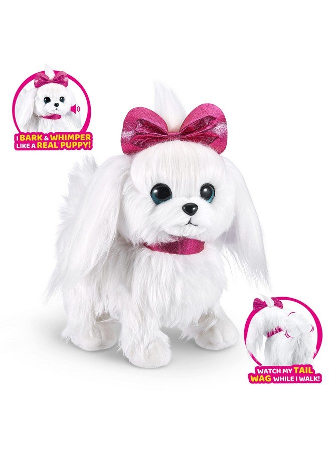 Pets Alive بيتس أليف ليل باو الجرو المتجول من زورو - كلب تفاعلي يمشي، يهز، وينبح، حيوان أليف تفاعلي، طوق إلكتروني، لعبة ناعمة للأطفال والفتيات - Image 3