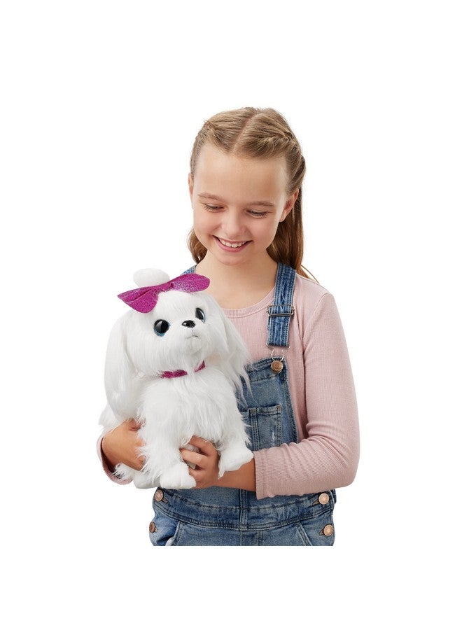 Pets Alive بيتس أليف ليل باو الجرو المتجول من زورو - كلب تفاعلي يمشي، يهز، وينبح، حيوان أليف تفاعلي، طوق إلكتروني، لعبة ناعمة للأطفال والفتيات - Image 2