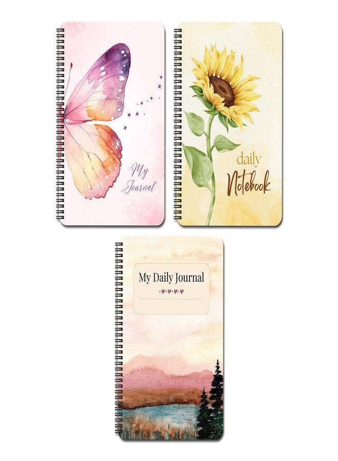 MyTees A5 Handy Diary notebook Unique Stationery items, Easy to Carry Unruled, Plain Cute Set of 3 for Writing, Notes, Notebooks - Journal Diary book. UPC001923 - Image 1