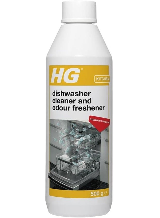 HG Dishwasher Cleaner & Odour Freshener 500 ML - Image 1