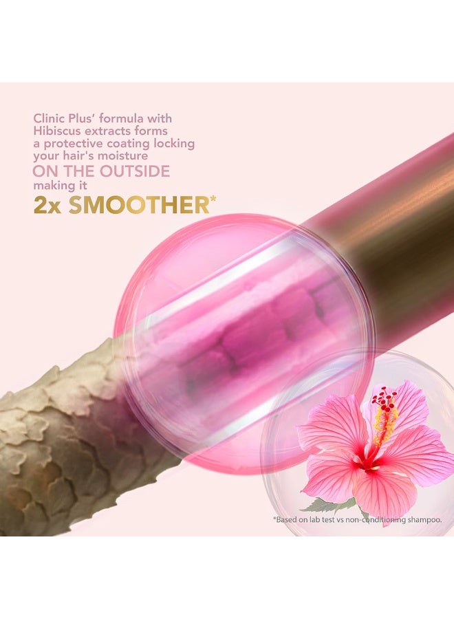 Clinic Plus Strength & Smooth Shampoo, Fenugreek Protein + Hibiscus for Hair Strengthening and Smoother Hair, 650 ml - Image 4