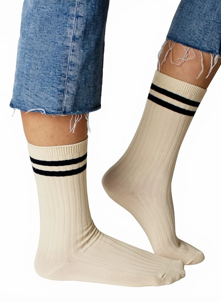 Prickly Pear the athletic sock, beige