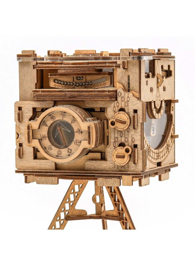 iDventure Cluebox Pro - Sherlock'S Camera - Escape Room Game - Sequential Puzzle Box - 3D Wooden Puzzle For Adults - Brain Teaser - Birthday Gift Gadget For Men And Women - Money Box - Image 1