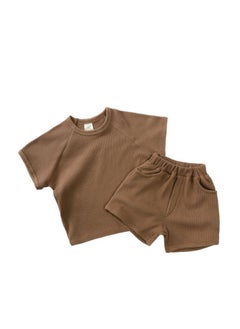 Generic Clothes set cotton Baby Contains two pieces  - Image 1