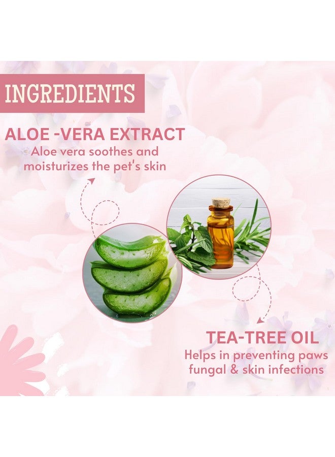 Dog Gift Pack Cleaner Care 2-In-1 Combo For Dogs And Puppies - (Strawberry Paw Cleaning Foam And Apple Wipes) Natural Gentle & Effective Cleaning Formula For Removing Mud, Dirt And Odor - Image 4