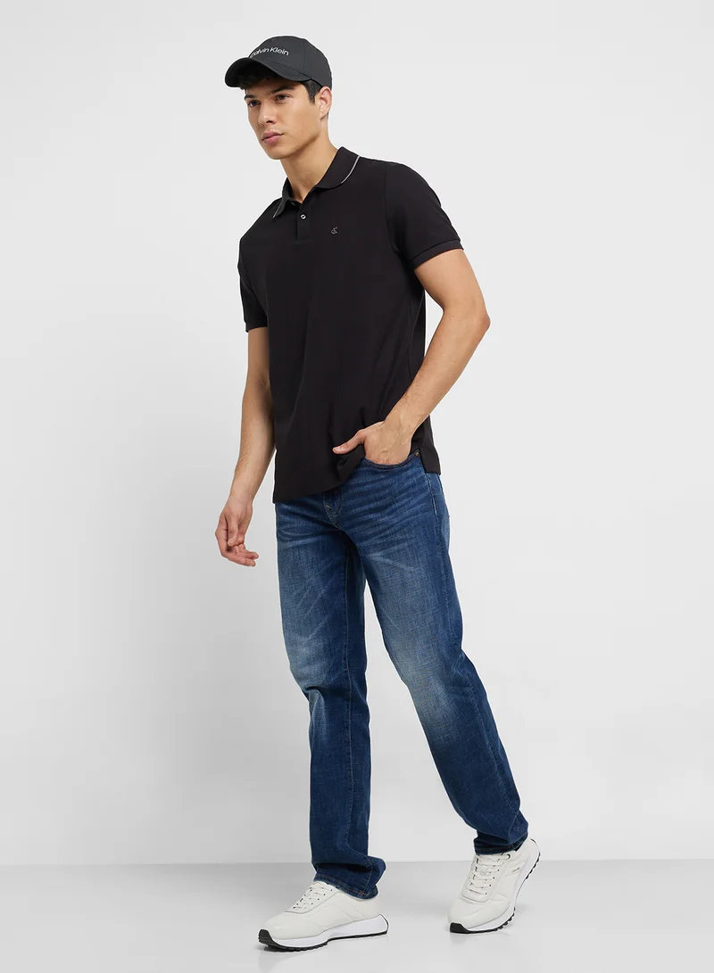 CALVIN KLEIN Pique Polo Shirt