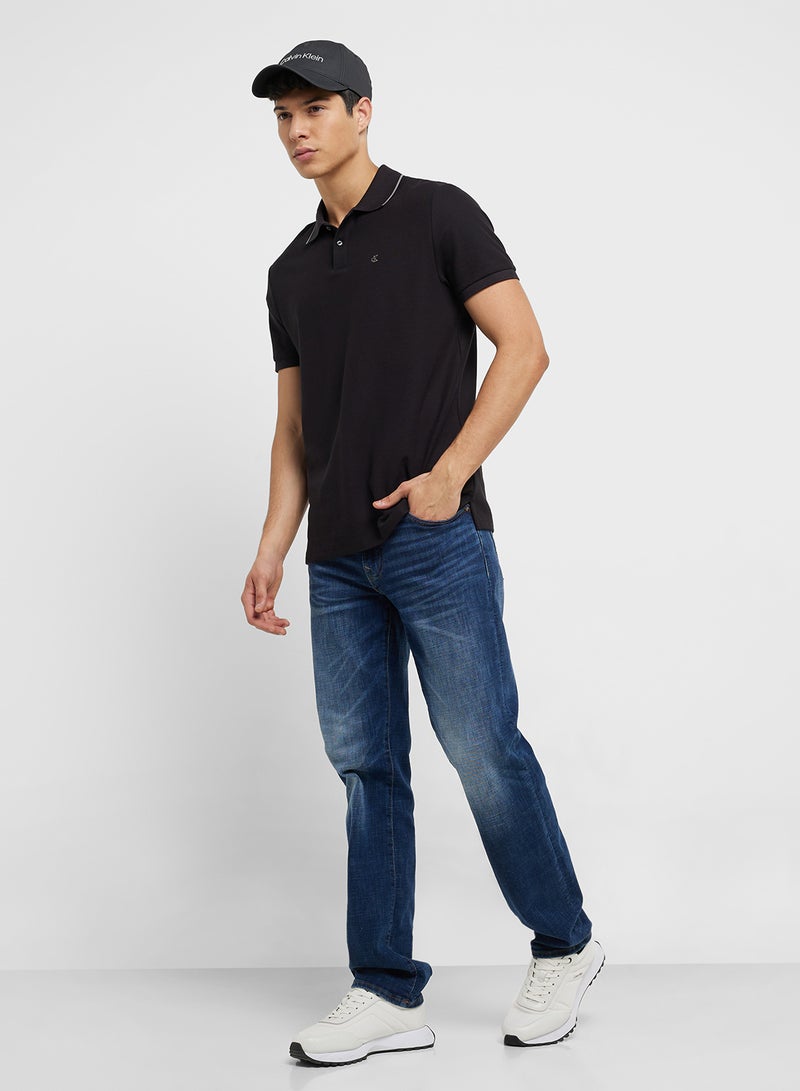 CALVIN KLEIN Pique Polo Shirt - Image 4