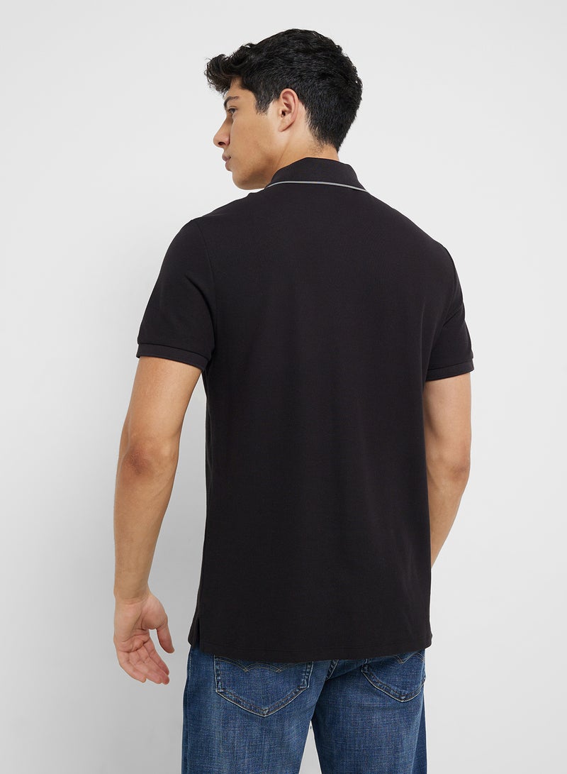 CALVIN KLEIN Pique Polo Shirt - Image 2