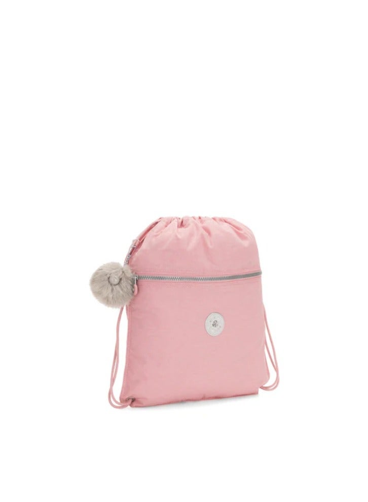 kipling Supertaboo Bridal Rose Medium Backpack - Image 4