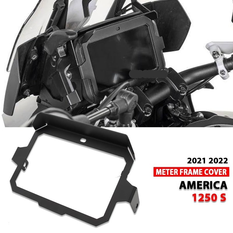 DEMULAX Motorcycle Meter Frame Cover for Pan America 1250 S - Image 4