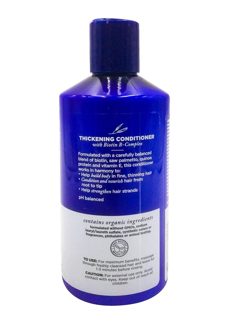 Avalon Organics Biotin B-Complex Thickening Conditioner, 14 oz - Image 2