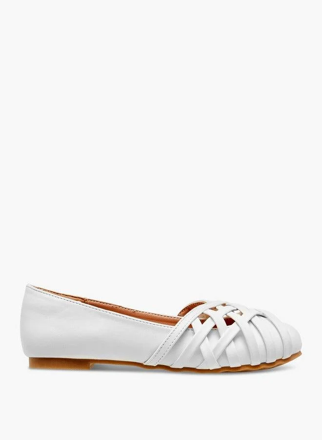 Little Missy Criss-cross Ballerina Shoes