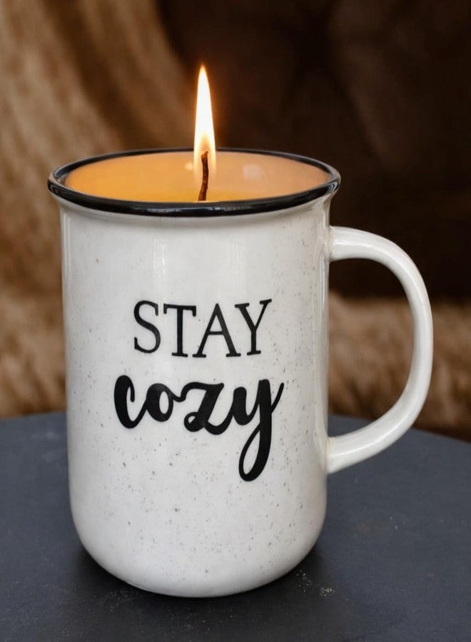 Goyoham | Mint & Melon Scented Mug Candle with 55 Hour Burn Time | Large Reusable Mug - 4 x 4 Inch | Lead-Free Wick | Home Decor & Gifting - Image 5