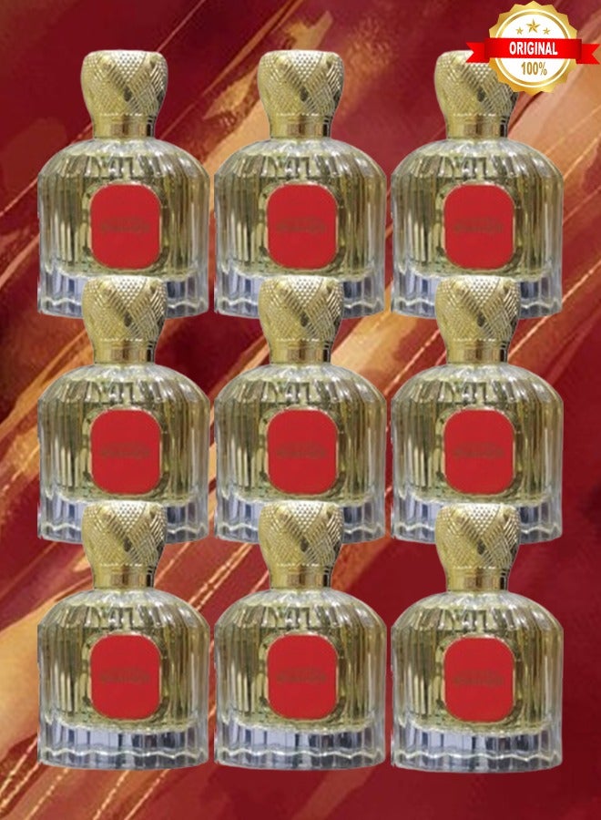 MASON 9 Pieces La Rouge Baroque Perfume 100ml EDP - Image 1