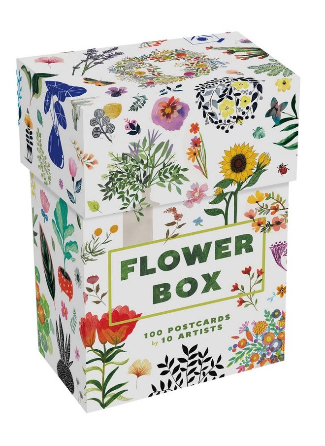 Princeton Architectural Press Flower Box: 100 Postcards by 10 artists 