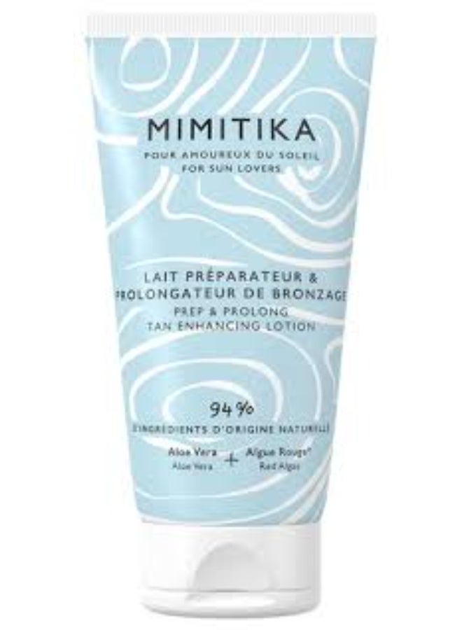 Mimitika PREP & PROLONG TAN ENHANCING LOTION 140ml - Image 1