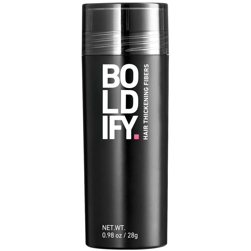 BOLDIFY Hair Fibers 28g Fill In Thinning and Fine Hair for an Instantly Fuller Thicker Look 14 Shades for Women Men Dark Gray - Image 2