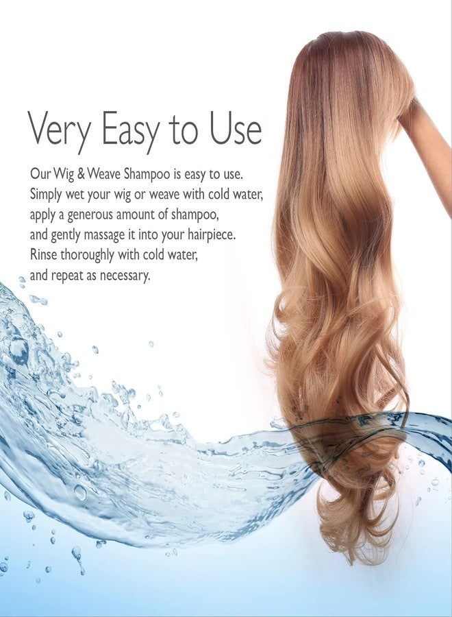 Esha Wig & Weave Revitalizing Shampoo - Human Hair & Synthetic Wigs, Weaves, Extensions & Braids I Coconut Oil Infused, Sulfate-Free I Restores Moisture & Shine, 12 fl oz - Image 5