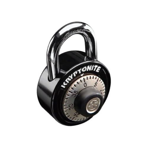 Kryptonite Gripper Dial Bicycle Combo Padlock, 50mm Steel Anti-Theft Padlock for Bike, Door, School - Image 2